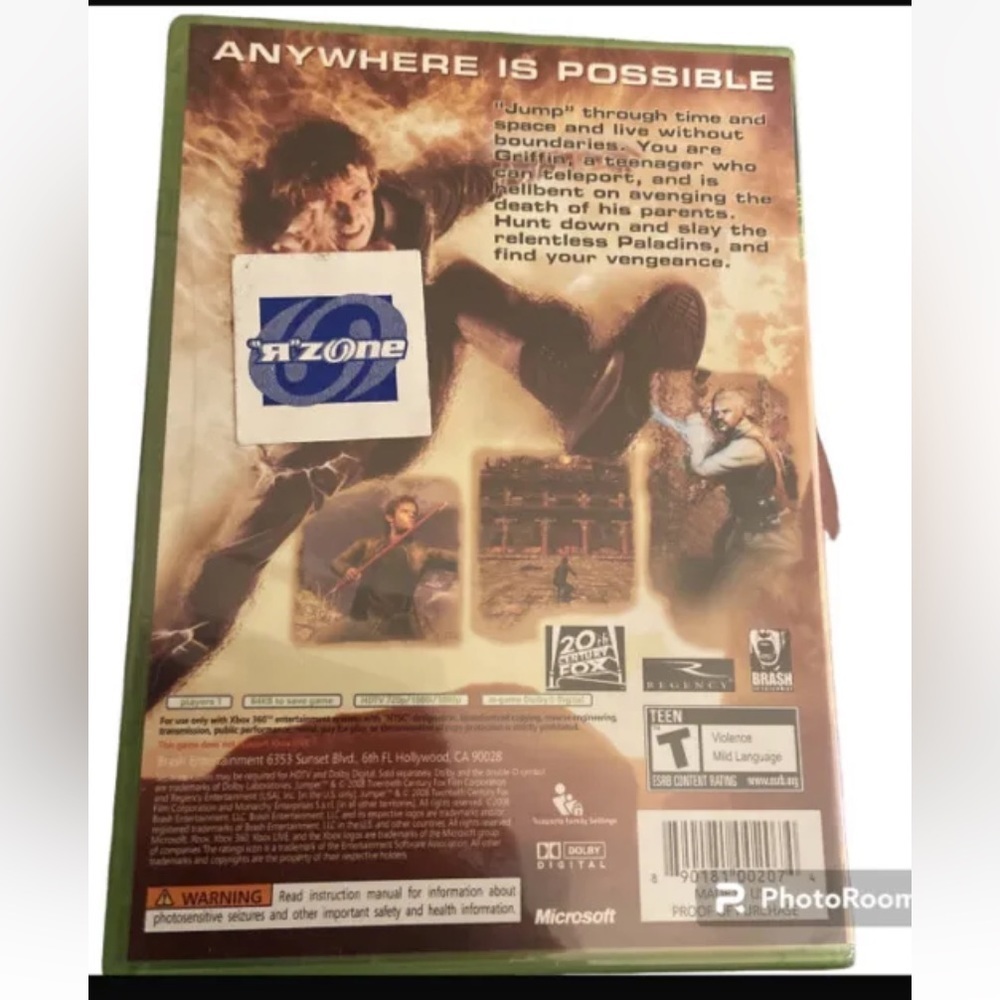 Jumper: Griffin's Story (Microsoft Xbox 360, 2008) Factory Sealed. - Picture 2 of 4